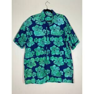 Rum Reggae, Bud Light floral AOP cabana Hawaiian shirt, Men's XL